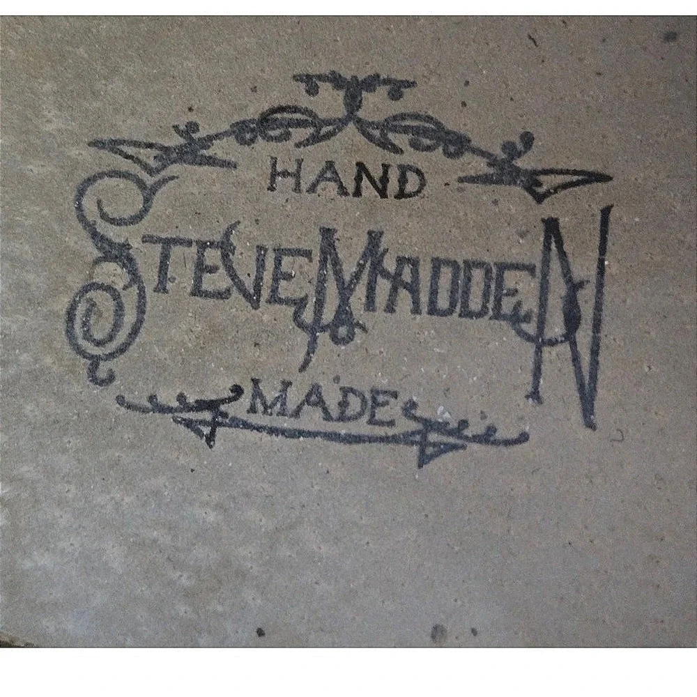 Steve Madden Cabal Leather Oxford Shoes Men's 11D Brown Handcrafted - Picture 4 of 11